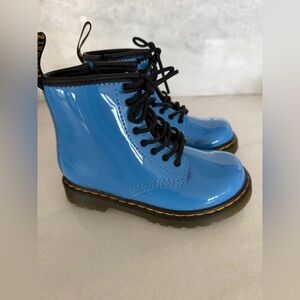 Dr. Martens Blue Black Lace-Up Boots NWT | T9